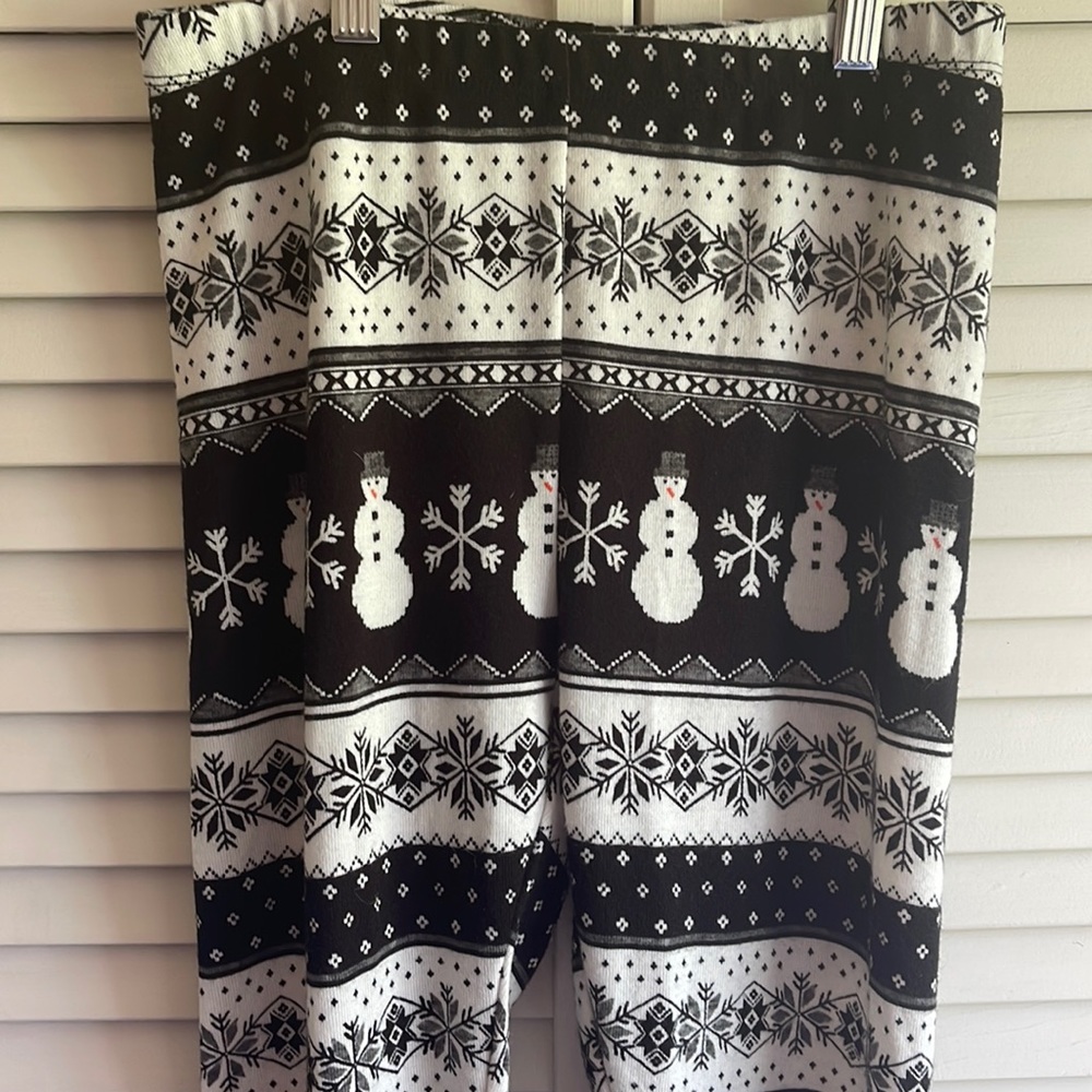 Snowman Leggings